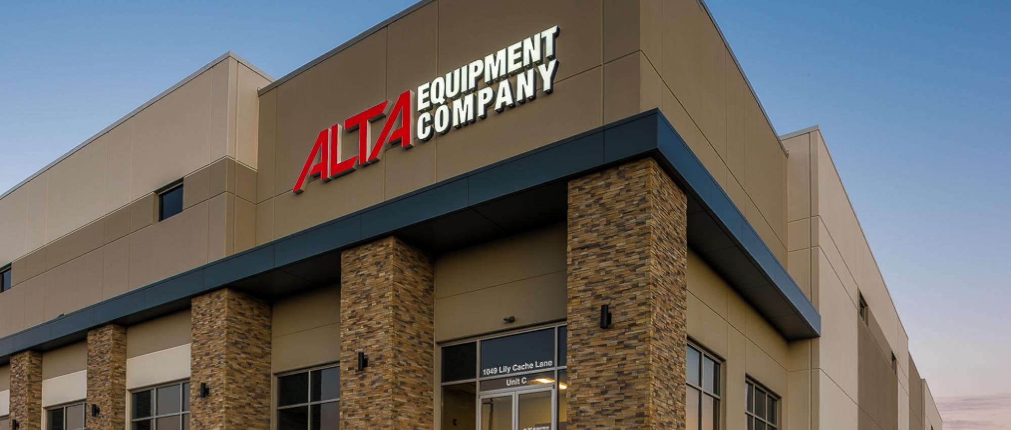 Alta Equipment Company building front